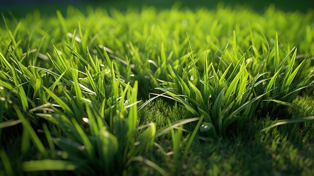 High-Resolution Grass Texture Showcasing the Lushness and Realism of Nature
