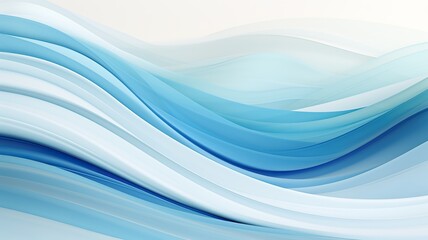 Abstract striped waves with fluid lines in oceanic colors for a captivating and dynamic design