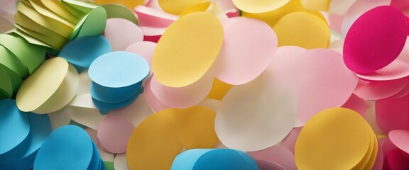colourful confetti - for birthday cards and other celebration related topics
