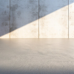 Fototapeta premium concrete wall with floor