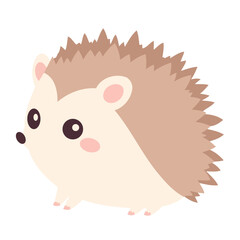 autumn season hedgehog