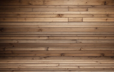 Fototapeta premium Blank rustic wooden background. wallpaper background for ads signboards and web design - AI Generative