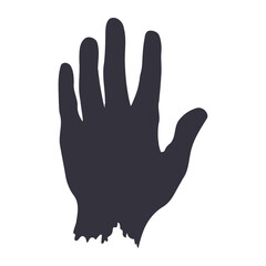 handprint paint colors image