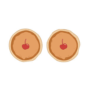 Cherry Pencake Tits Breast