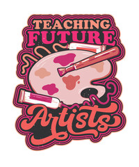 Teaching Future Artists Paint Painting Painter