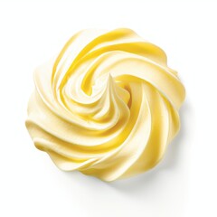 Delicious Tropical Treat: Discover the Elegance of Buttercream Yellow Coconuts Generative AI