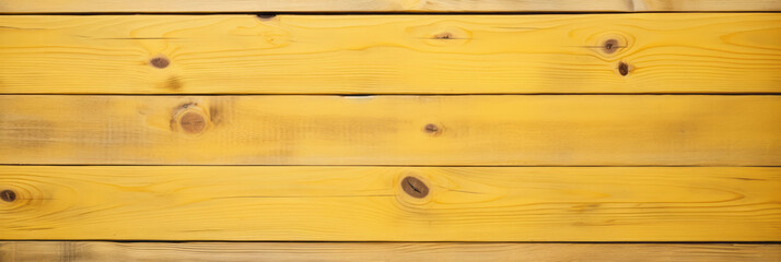 Naklejka premium Wood planks, sawn wooden deck are utilized for wood walls. Captured in a 10:3 ratio frame, it provides an ideal choice for your website's banner ad background. Concept for architecture and DIY,