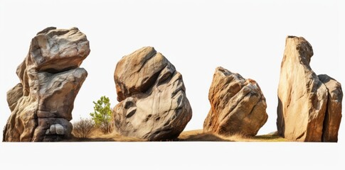 Unveiling the Majesty: 4 Stunning Rock Sculptures You Must See! Generative AI