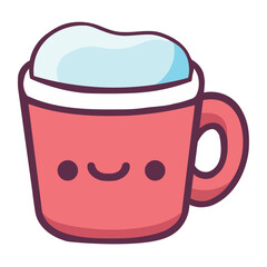 coffee cup kawaii beverage