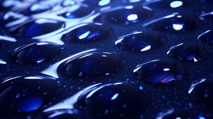abstract water droplets on glass