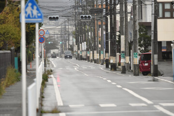 街並み、道路
