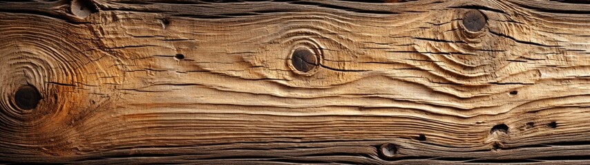 Weathered and Aged: Close-up View of Vintage Wooden Texture