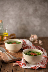 Caldo verde soup