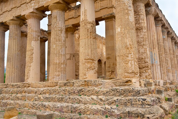 Temple of Concordia - Agrigento - Italy - obrazy, fototapety, plakaty