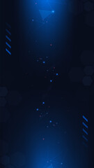 Gradient Digital technology background. Network connection dots and lines. Futuristic background for various design projects such as websites, presentations, print materials, social media posts