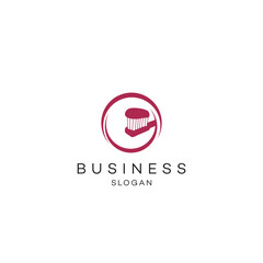 Teeth brush dental dentistry product logo design business solution abstract vector brand flat Icon design vector modern minimal style illustration emblem sign symbol logotype typography
