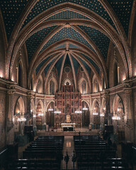 Obraz premium interior of the cathedral of the lovers