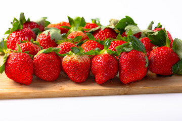 イチゴ白背景17