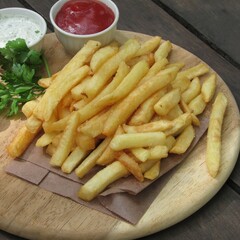 food, potato, plate, dinner, lunch, potatoes, fast food, ketchup