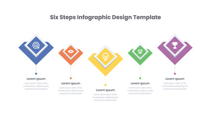 Infographic design template presentation, Infographic element, timeline