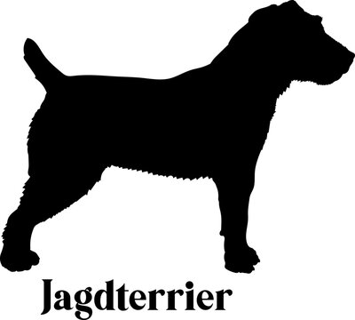 Jagdterrier. Dog silhouette dog breeds logo dog monogram logo dog face vector
SVG PNG EPS