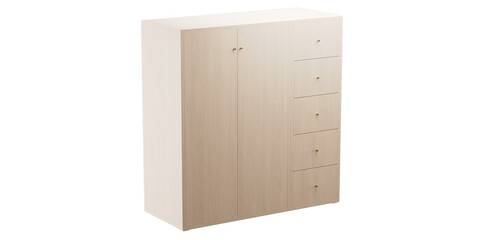 Versatile Cabinet for Stylish Living Spaces transparent png white background bedroom furniture architectural visualization interior