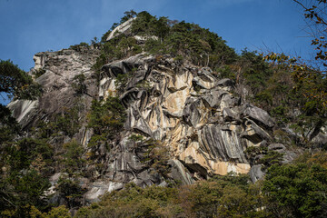 山梨県昇仙峡天狗岩