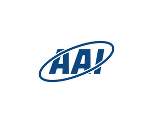 AAI logo design vector template