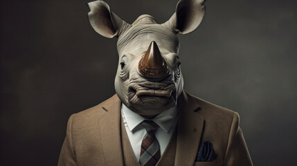 Zoo wild horn rhino rhinoceros outdoors mammal nature wildlife big animal white