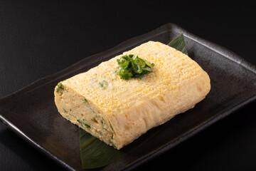 九条ねぎ入り出汁巻きたまご