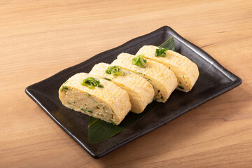 九条ねぎ入り出汁巻きたまご