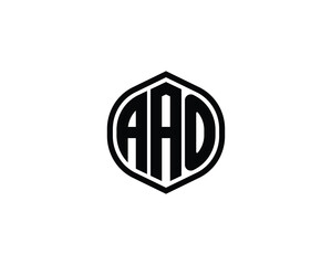 AAO logo design vector template