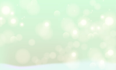 Vector beautiful green bokeh soft blurred background