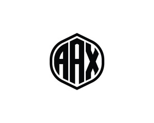 AAX logo design vector template