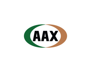 AAX logo design vector template