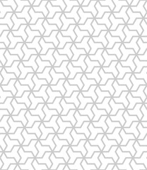 Seamless geometric pattern with Islamic style