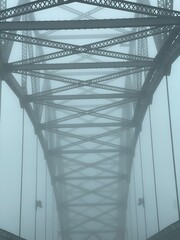 bridge In Fog
