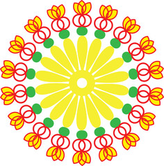 background with ornament