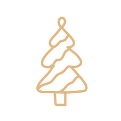 Christmast Line Icon