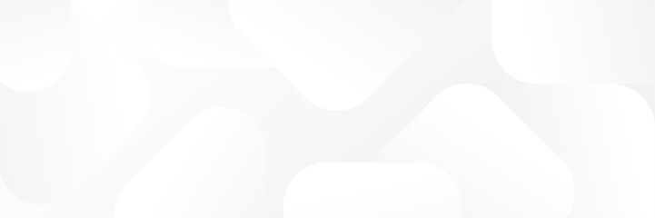 Abstract white Geometric banner design background.