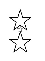별들을 모아서 잘보인 별 모양