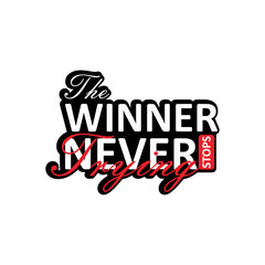 The writing design for this t-shirt displays a combination of bold and creative typography, creating an attractive and modern impression. With the clever use of contrasting colors, this design stands 