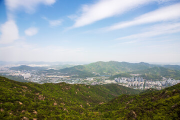 Fototapeta premium 관악산 전망