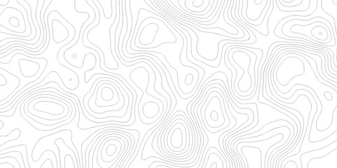 Abstract wave pattern with lines. Abstract Vector geographic contour map and topographic contours map background. Abstract white pattern topography vector background. Topographic line map background