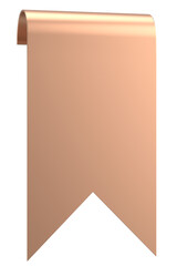 Price tag. Price label. 3D illustration.