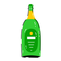 Playful Booze Doodle Set