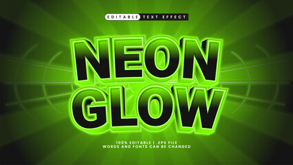 neon glow text effect