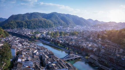 Beautiful scenery of Fenghuang ancient town