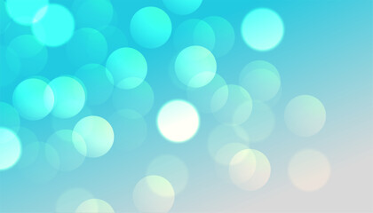 decorative blurred bokeh banner with abstract and glowing effect