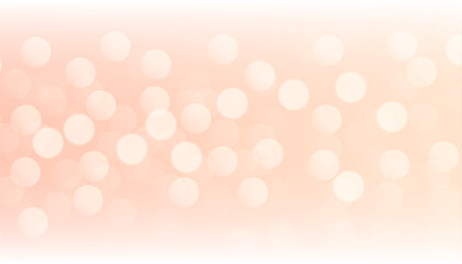 shiny bokeh banner with defocused effect for your design